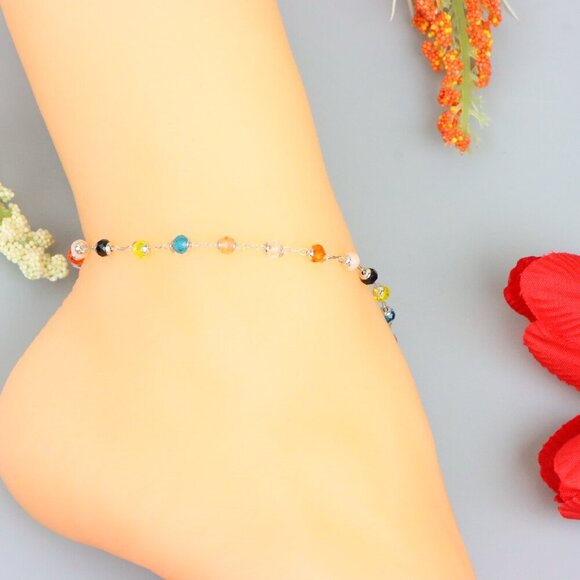 Handmade Anklet – A Stylish Choice for Women, Thoughtful Gift Idea, EVCH1451 - Picture 4 of 10